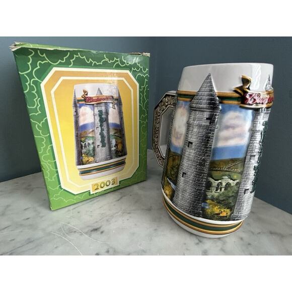 Budweiser 2003 St. Patrick's Day Tradition & Heritage Beer Stein Ireland Irish - Picture 10 of 16